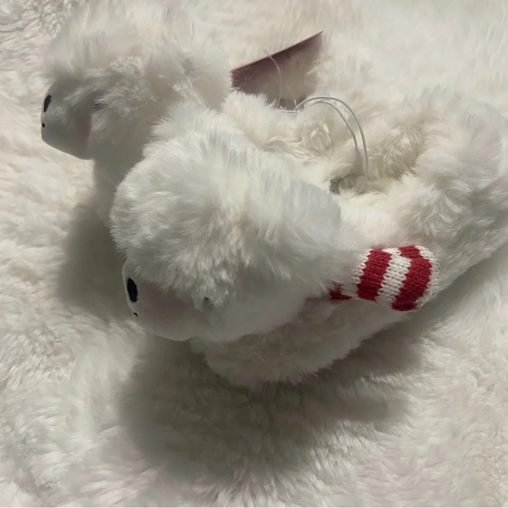 White Polar Bear Kids Slippers